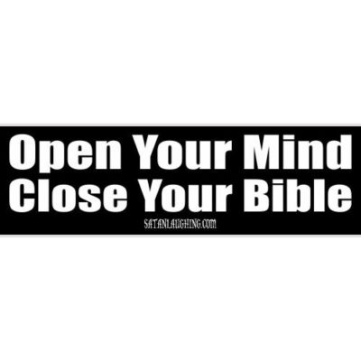 Open Your Mind - Bumper Sticker